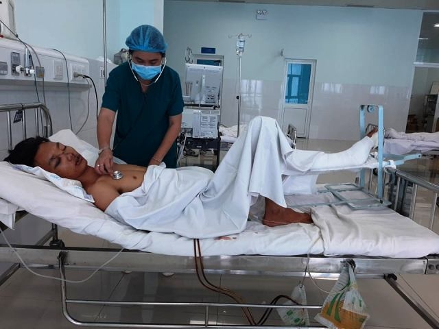 Bệnh nhân Nguyễn Văn Hưng đã hồi phục sức khỏe.